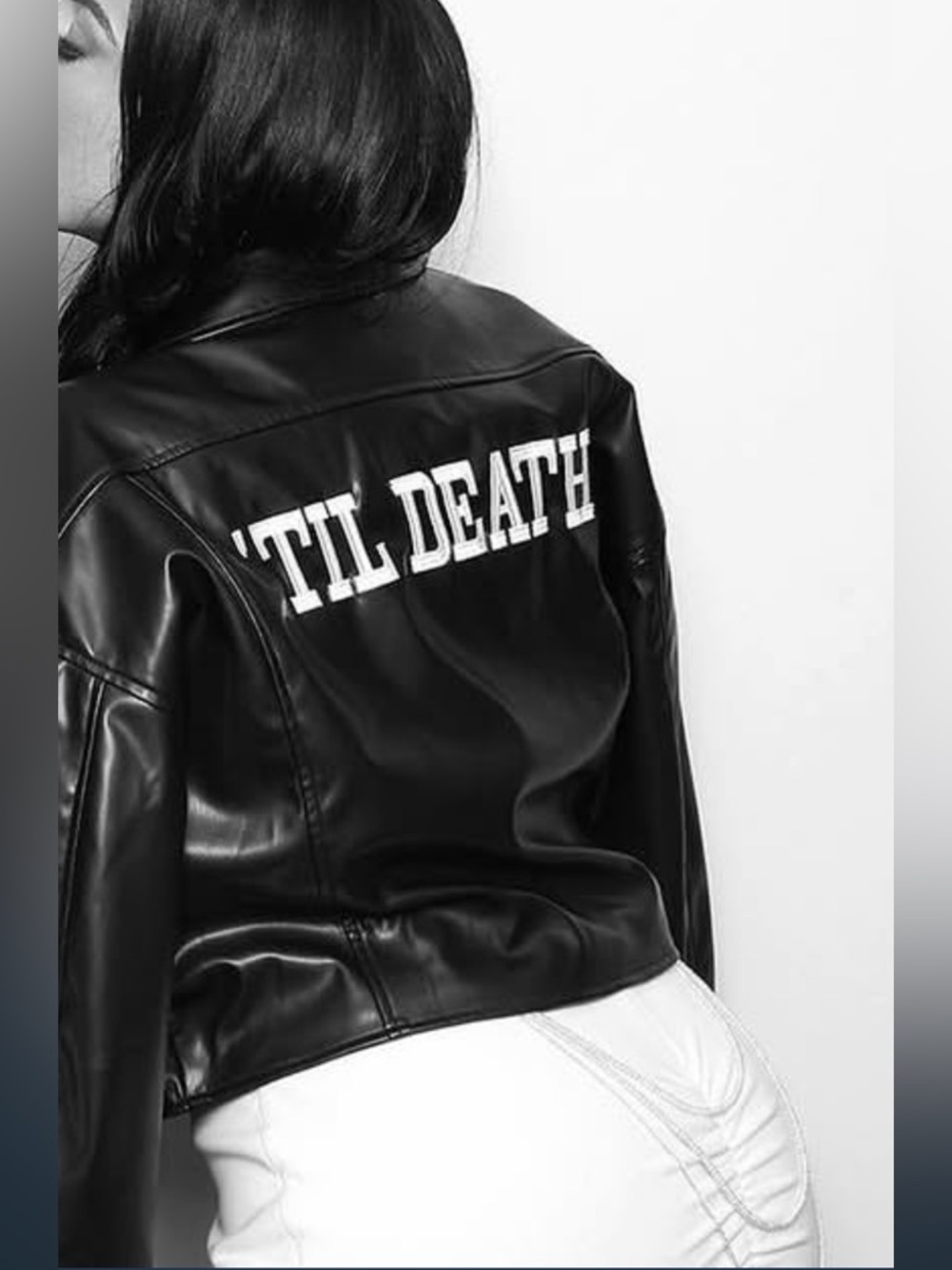 TIL DEATH LEATHER JACKET - 12th tribe